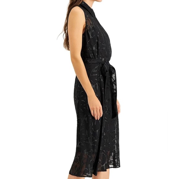 Calvin Klein Dresses & Skirts - Calvin Klein dress cocktail women’s‎ black Textured Fabric size 14 elegant flow